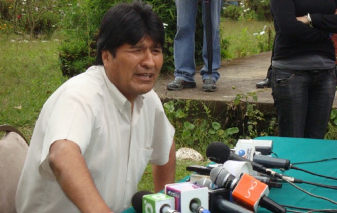 El presidente Evo Morales. Foto: Archivo.
