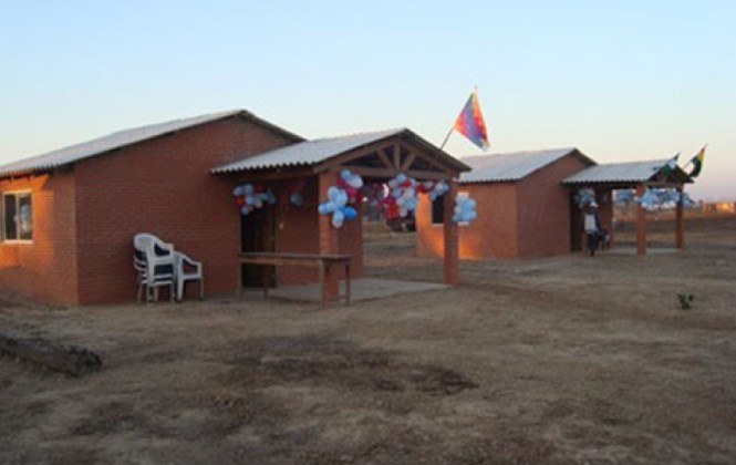 Una vivienda en la ciudada de El Alto Foto: ANF