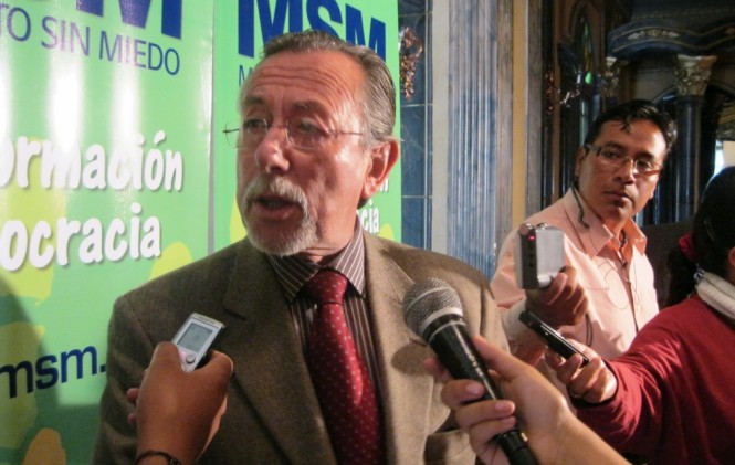 El dirigente del MSM, Juan Del Granado/Foto ANF.
