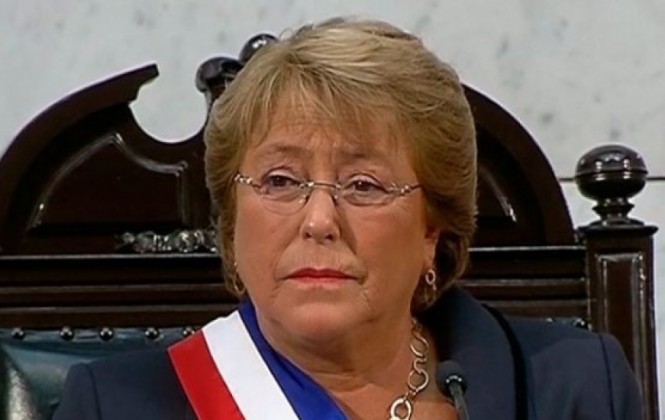 La presidenta de Chile, Michelle Bachellet/ Foto cooperativa.cl