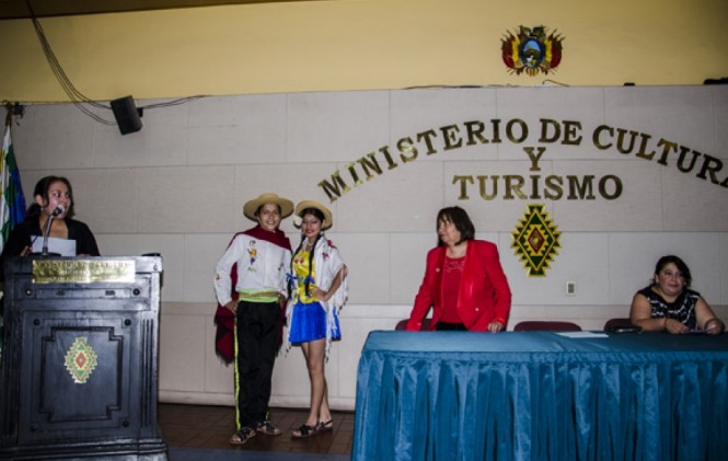 La conferencia de prensa sobre los conciertos de Niño Soruco. Foto: ANF.