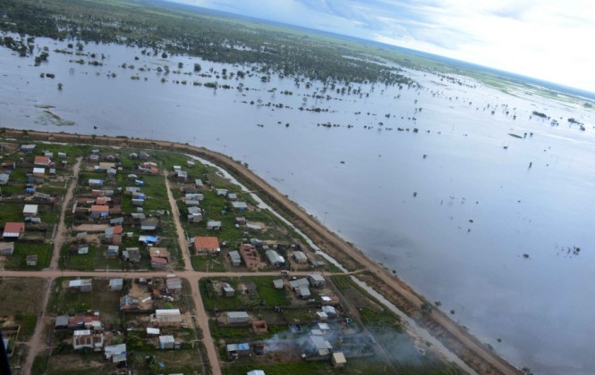 represas construidas por Brasil serían las responsables de las inundacions en el Beni/Foto archivo ANF