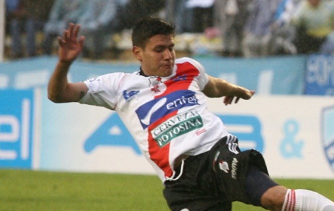 Jugadores de Nacional Potosí, celebrando un gol en la Liga Boliviana. Foto: bolivia.net.