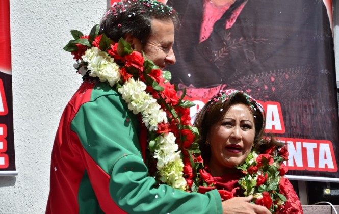 Jorge Quiroga y Guadalupe Cárdenas/Foto ANF Diego Herculano.