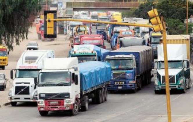 Solo la categoría C autoriza la conducción de vehículos de trasporte de carga / Foto ANF
