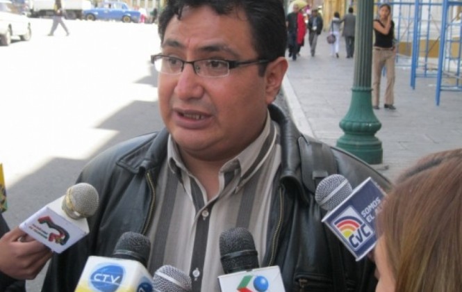 El candidato a diputado de Unidad Demócrata (UD) Amílcar Barral / Foto ANF