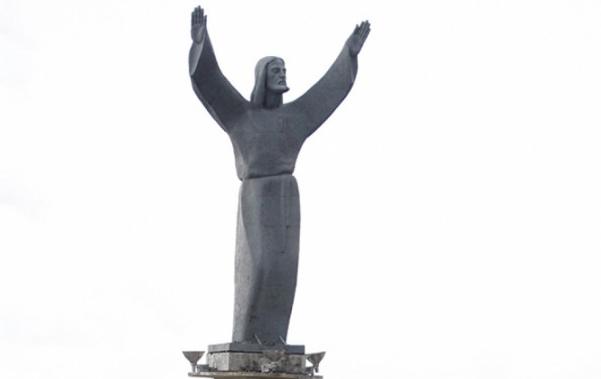 La imagen del Cristo Redentor. Foto: ANF