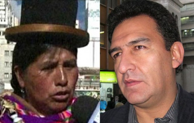 Felipa Huanca y Guillermo Mendoza. Foto: ANF.