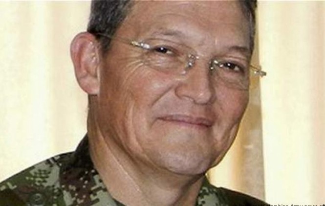 El General del Ejército colombiano, Rubén Alzate. Foto: dw.de