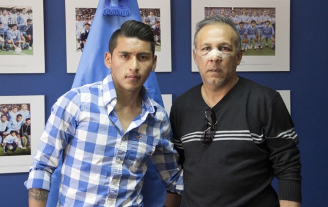 Rudy Cardozo y Vladimir Soria. Foto: Bolívar.