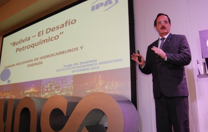 Jorge Oscar de Zavaleta, presidente del Instituto Petroquímico Argentino (IPA). Foto: CBHE.