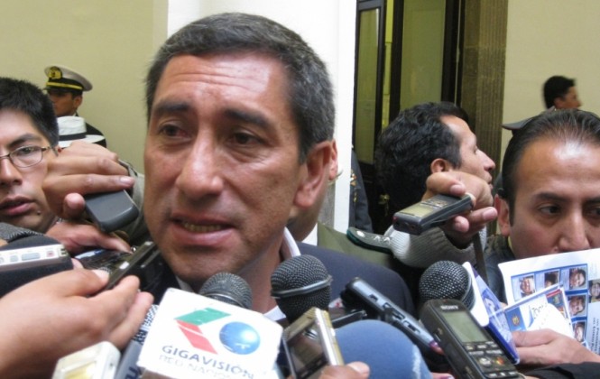 El ministro de Deportes, Tito Montaño/Foto archivo ANF.