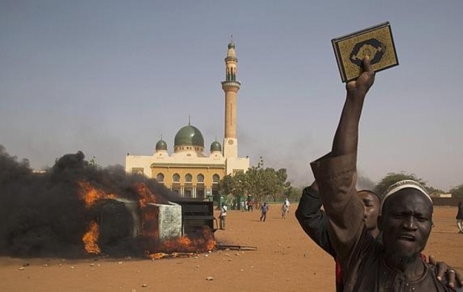 Protestas en Niger. Foto: abc.es