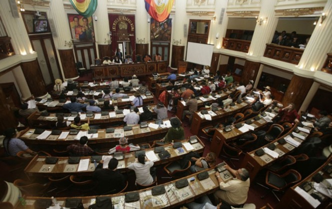 La Cámara de Diputados. Foto: ANF.