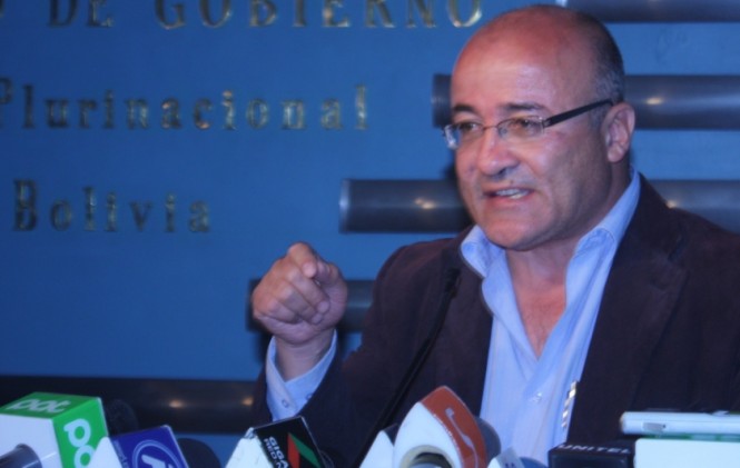 Ministro Hugo Moldiz. Crédito: Ministerio de Gobierno