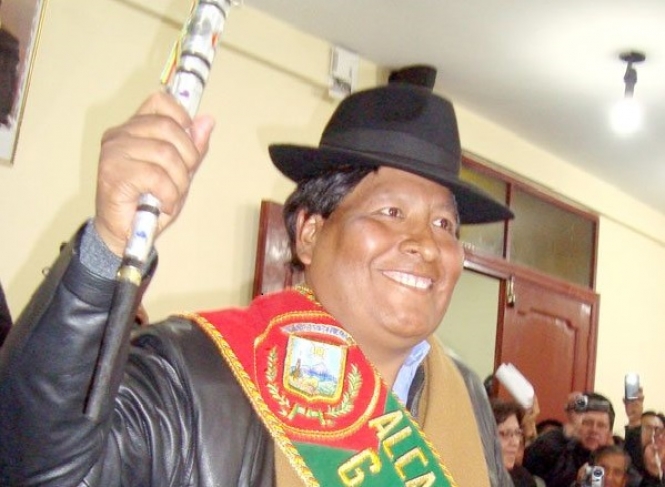 Zacarías Maquera, alcalde de El Alto. FOTO: NoticiasBol