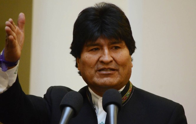El presidente Evo Morales en Palacio de Gobierno. ABI: Archivo