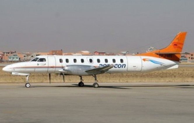 Aeronave de Aerocon. Foto: Radio Fides