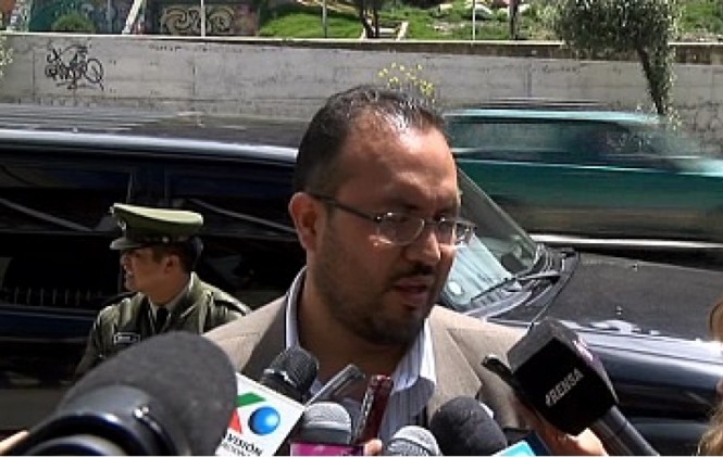 Ministro de Obras Públicas, Milton Claros Foto: BTV