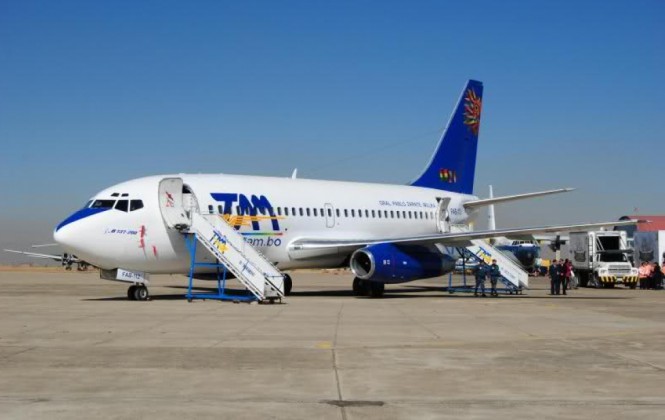 Dan nuevo plazo al TAM para que regularice su situación. FOTO: Aviación boliviana
