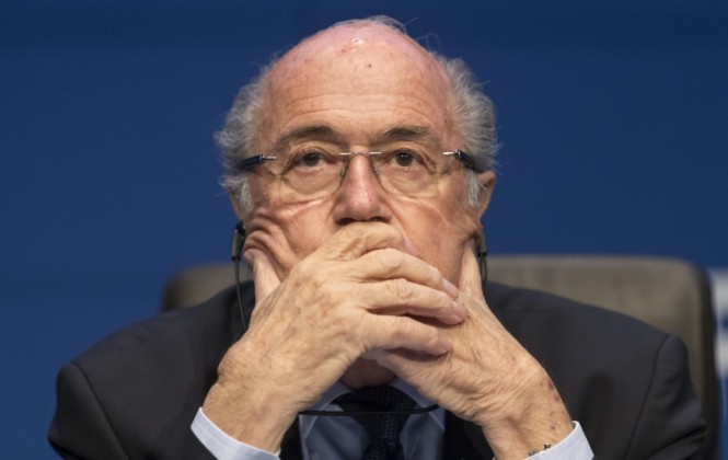 El presidente de la FIFA, Joseph Blatter.   Foto: Alessandro Della Bella Getty images