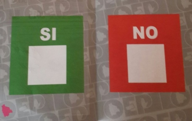 Casillas empleadas durante el Referéndum de Estatutos Autonómicos. Foto: ANF