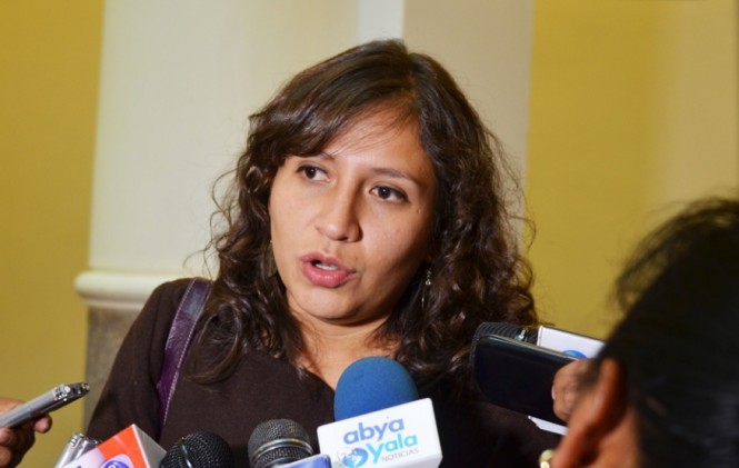 El presidente Evo Morales y la ministra de Salud, Ariana Campero. Foto: Composición ANF