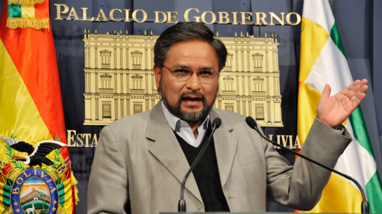 El viceministro, Alfredo Rada. Foto: archivo/comunicacion.gob.bo