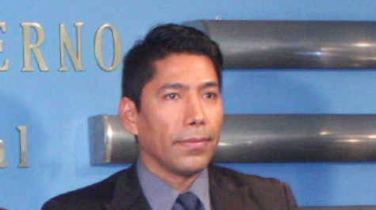 Viceministro de Seguridad Ciudadana, Carlos Aparicio . Foto: Archivo