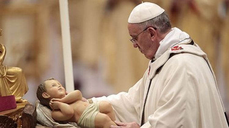 El Papa pidió orar por los niños y niñas refugiados.
