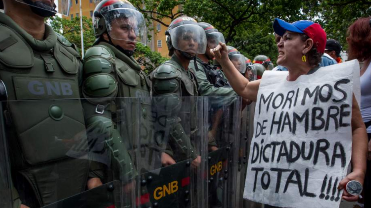 Protestas en Venezuela (archivo).