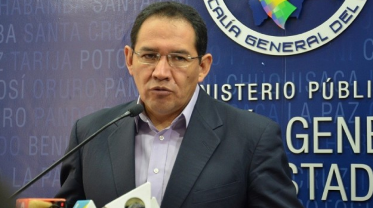 Fiscal general, Ramiro Guerrero. Foto: ABI