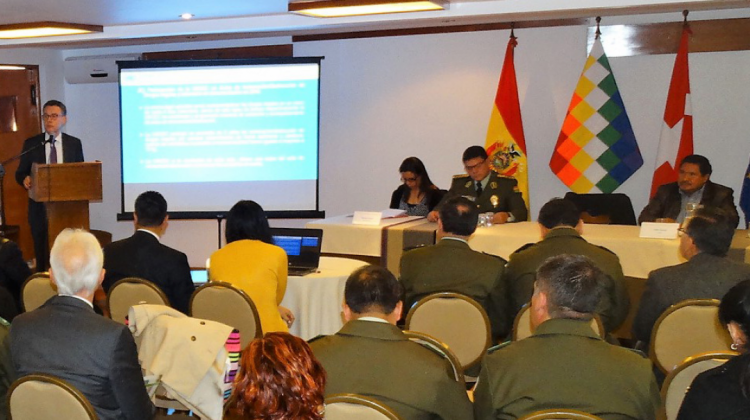 De Leo indicó que Santa Cruz, Cochabamba y La Paz son lugares donde más se ha destruido la cocaína base.
