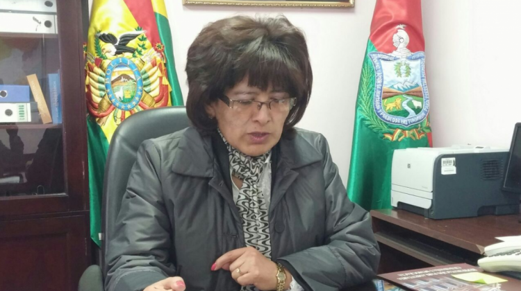 Lilian Sandy Ochoa ya no es más delegada distrital del Consejo de la Magistratura de La Paz. Foto: archivo/ANF
