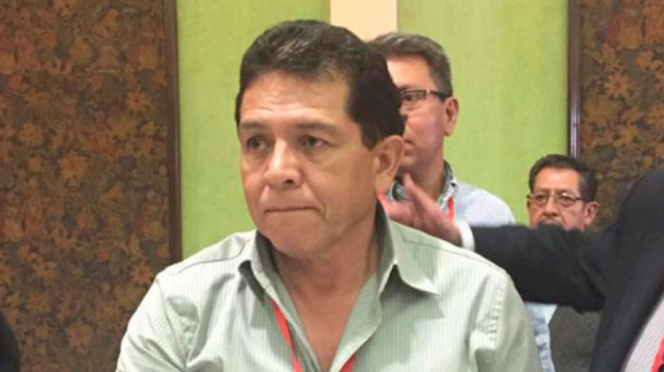 El expresidente de la Federación Boliviana de Futbol (FBF), Rolando López. Foto: archivo/ABI-El Mundo