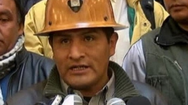 Seecretario ejecutivo de la COB, Guido Mitma.