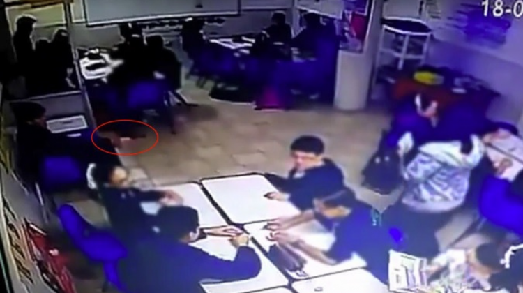 Estudiante disparó a sus compañeros en plena clase . Foto: Captura de pantalla