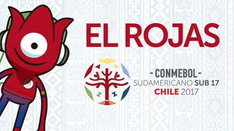 La mascota oficial junto al logotipo del certamen futbolístico.   Foto: conmebol.com