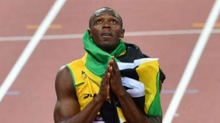 El atleta jamaiquino Usain Bolt.