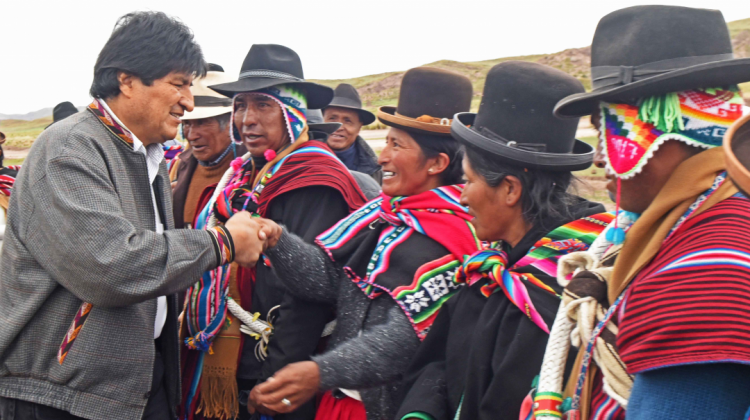 Presidente, Evo Morales . Foto: Captura de pantalla