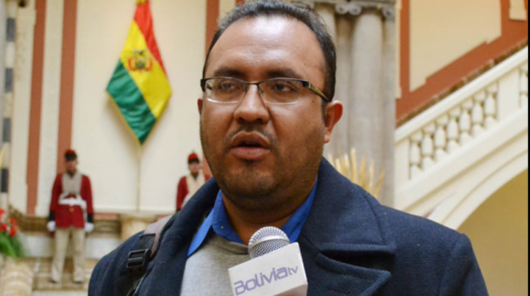 Milton Claros, ministro de Obras Públicas. Foto: bolivia.com