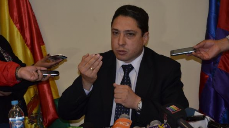 Ministro de Justicia y Transparencia Institucional, Héctor Arce. Foto: Cambio