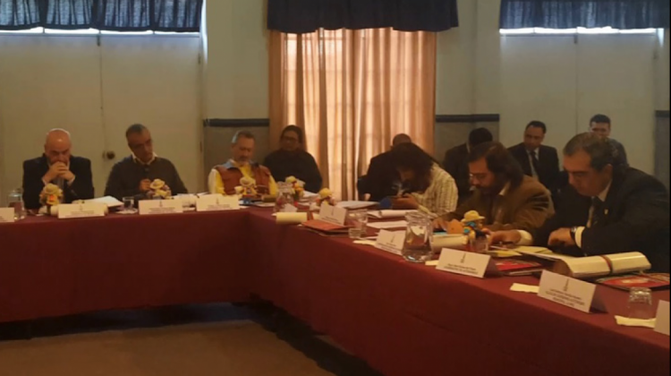 V reunión del Consejo Nacional de Autonomías. Foto: ANF