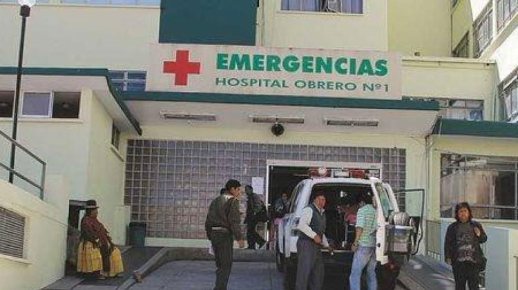 El servicio de emergencia en el Hospital Obrero de La Paz.