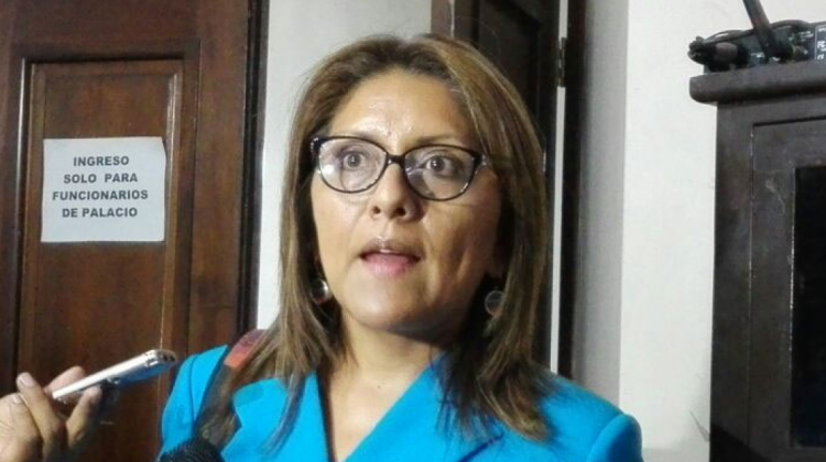 Ministra Gisela López. Foto: ANF.