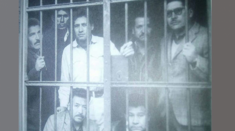 Salas en la cárcel en tiempos de dictaduras militares. Foto compartida por Carlos Soria.