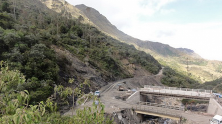 Camino a Chuma, al sur del departamento de La Paz. Foto: SEDCAM
