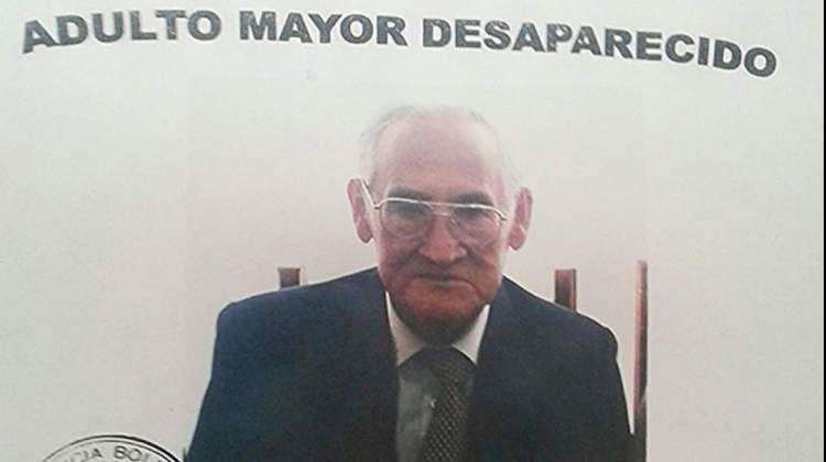 Guillermo Uberhuaga, adulto mayor desaparecido desde el 12 de marzo. Foto: Familia Uberhuaga