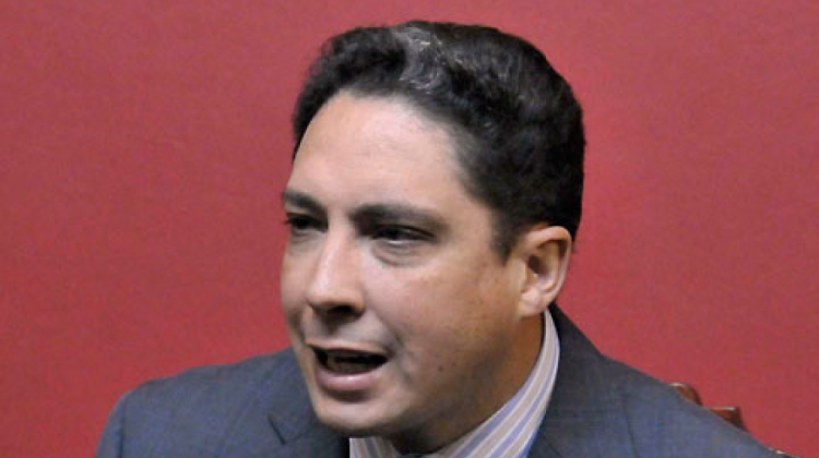 El ministro de Justicia y Transparencia Institucional, Héctor Arce. Foto: Archivo