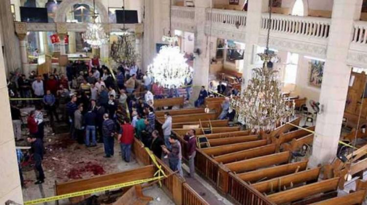 Las consecuencias de los atentados en Egipto. Foto: Internet